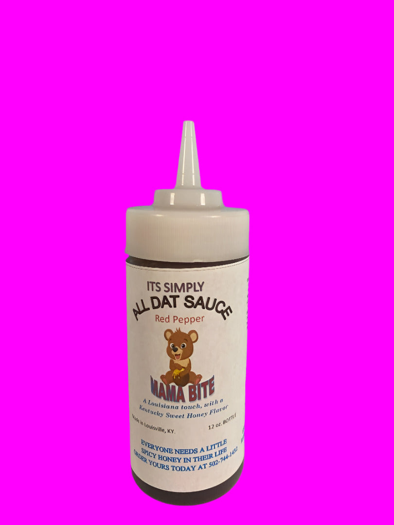 All Dat Sauce - Red Pepper our Mama Bite 8oz