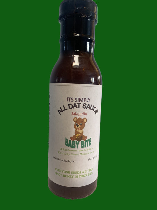 All Dat Sauce Jalapeno - Baby Bite 12oz