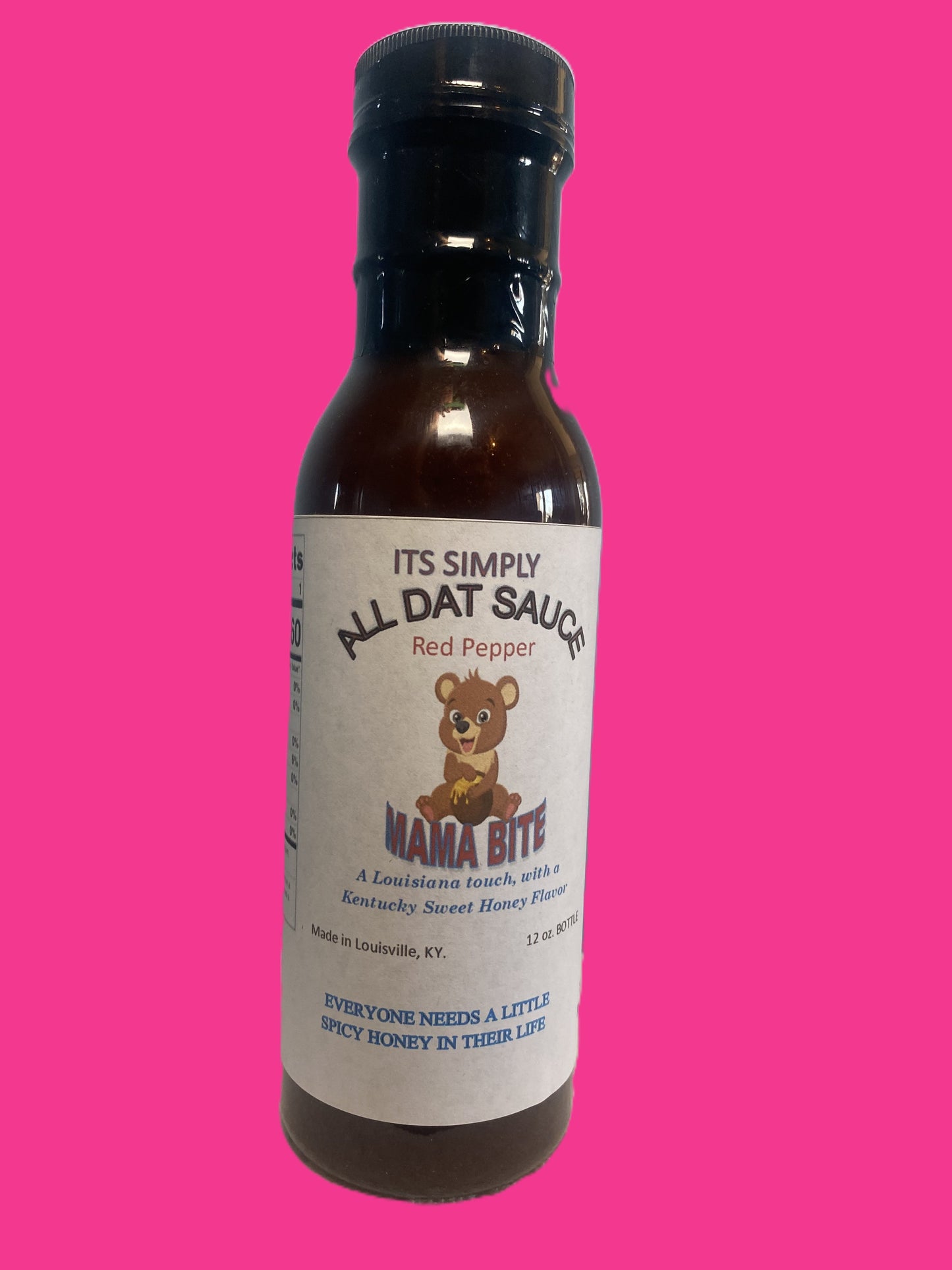 All Dat Sauce - Red Pepper our Mama Bite 12oz